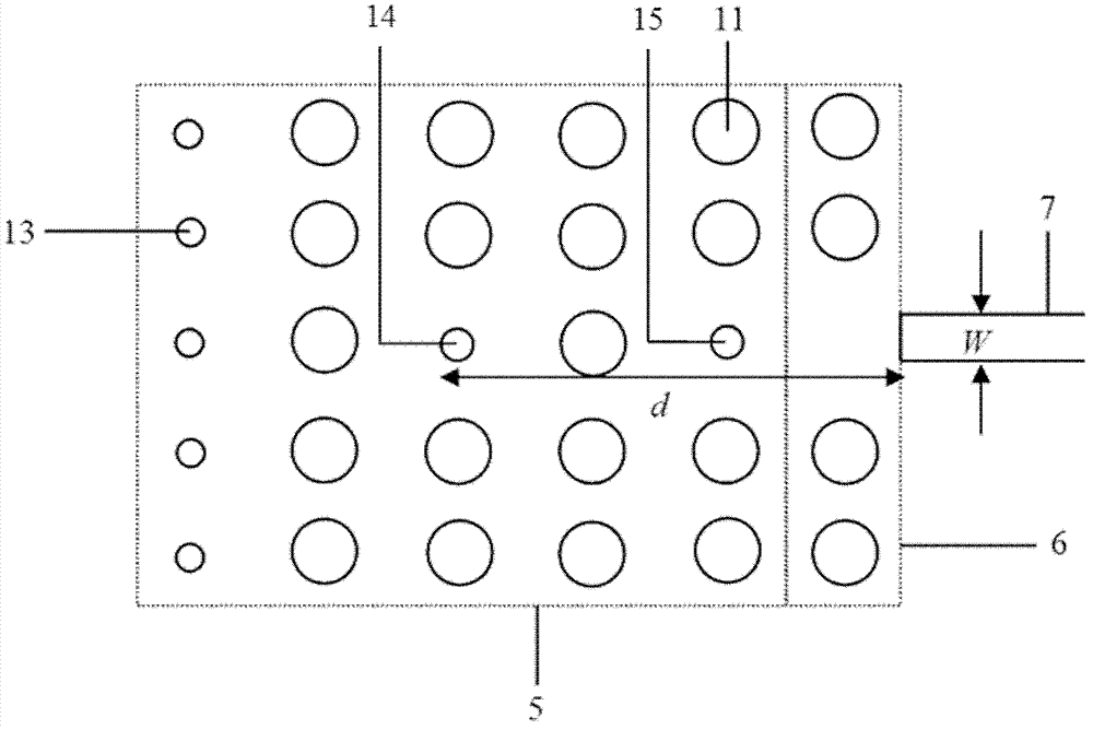 Two-stage beam shrinkage system based on photonic crystal resonant cavity