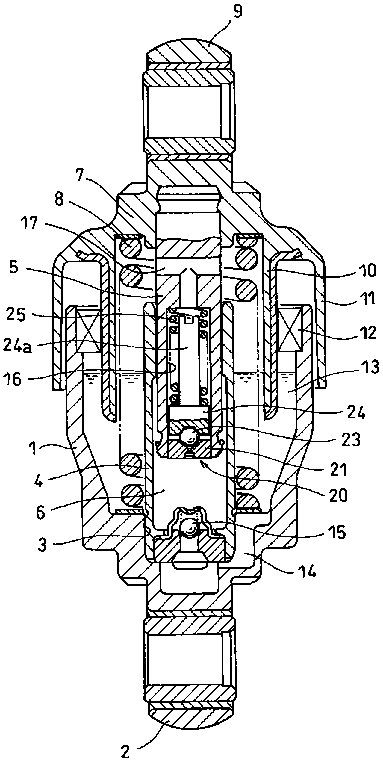 Hydraulic automatic tensioner