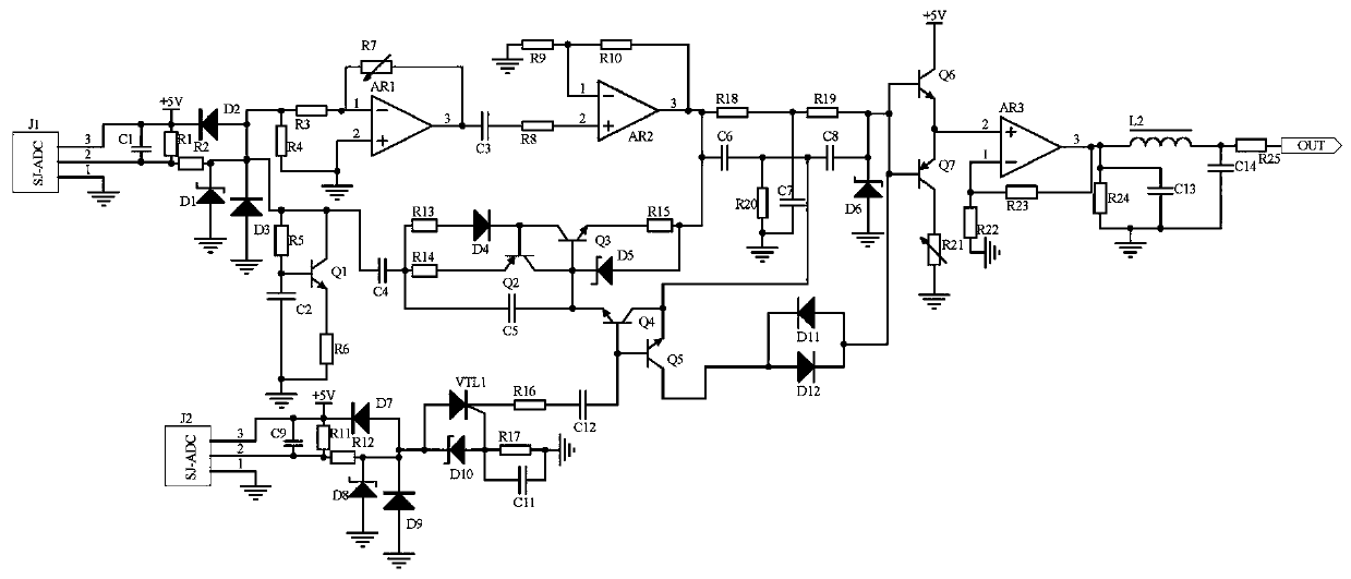 An intelligent low-temperature grain storage system signal calibration circuit