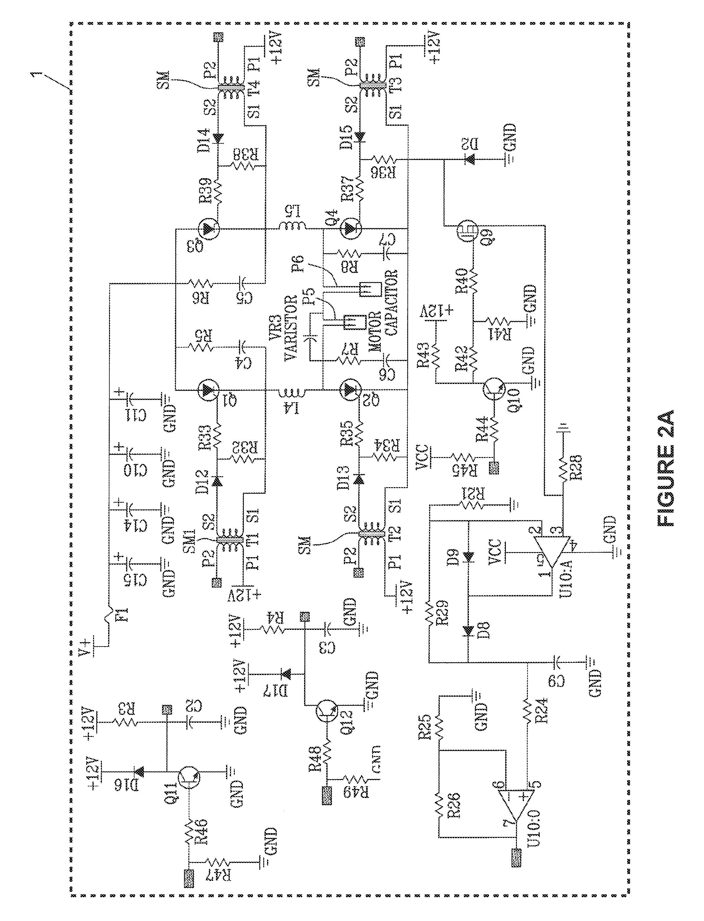 Feeding system for an inductive load from an energy source with variable power