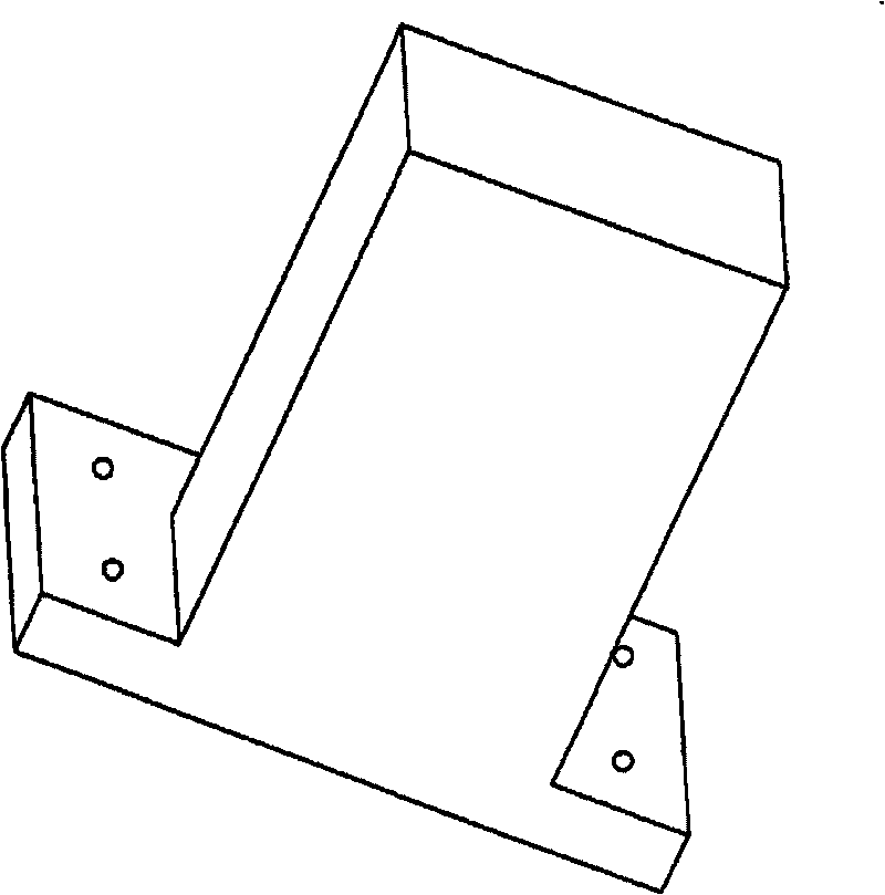 Butt welding machine high-strength lower clamp