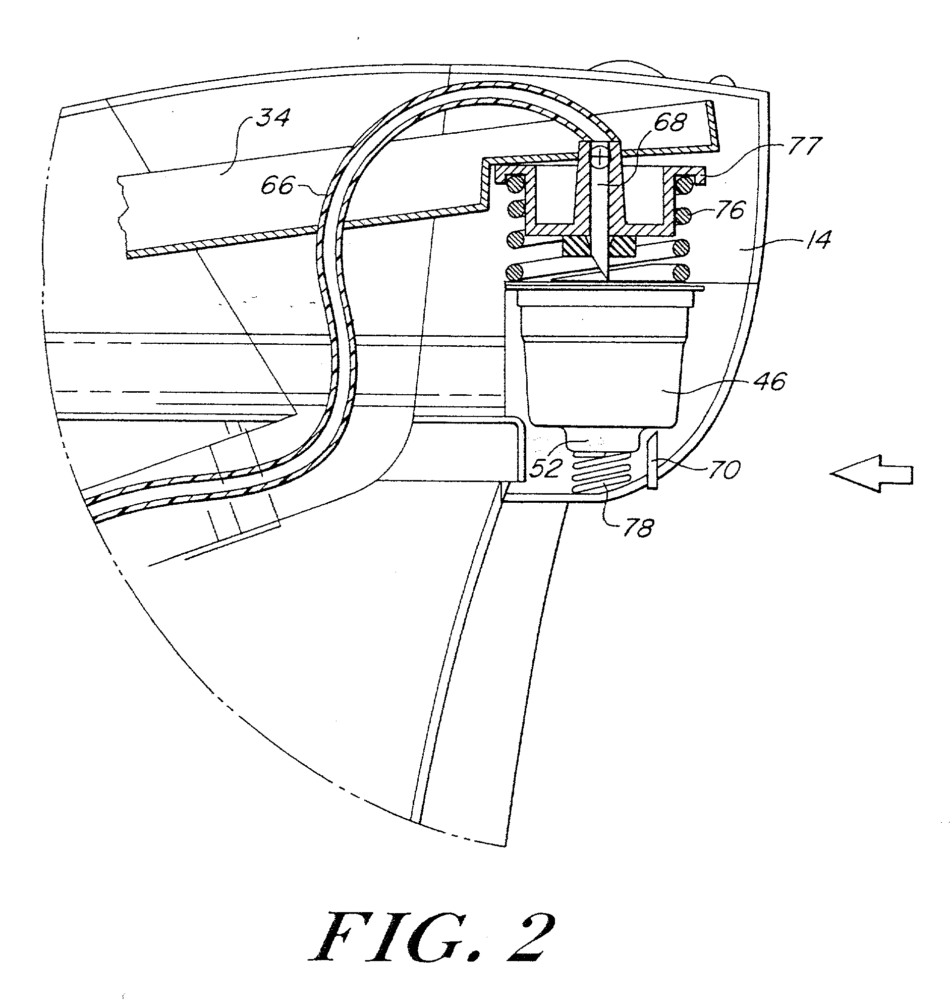 Two step puncturing and venting of single serve filter cartridge in a beverage brewer