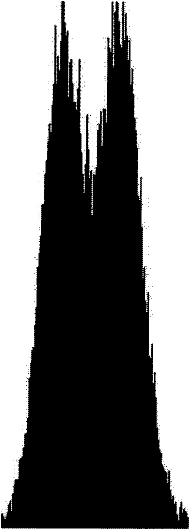 Method for separating X sperm and Y sperm of pig