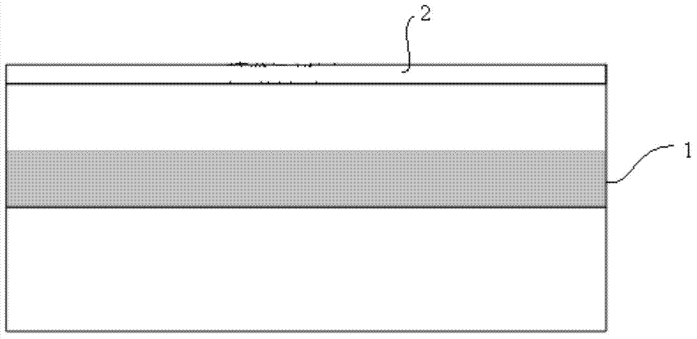 Method for improving surface damage of SOI (Silicon-On-Insulator) substrate