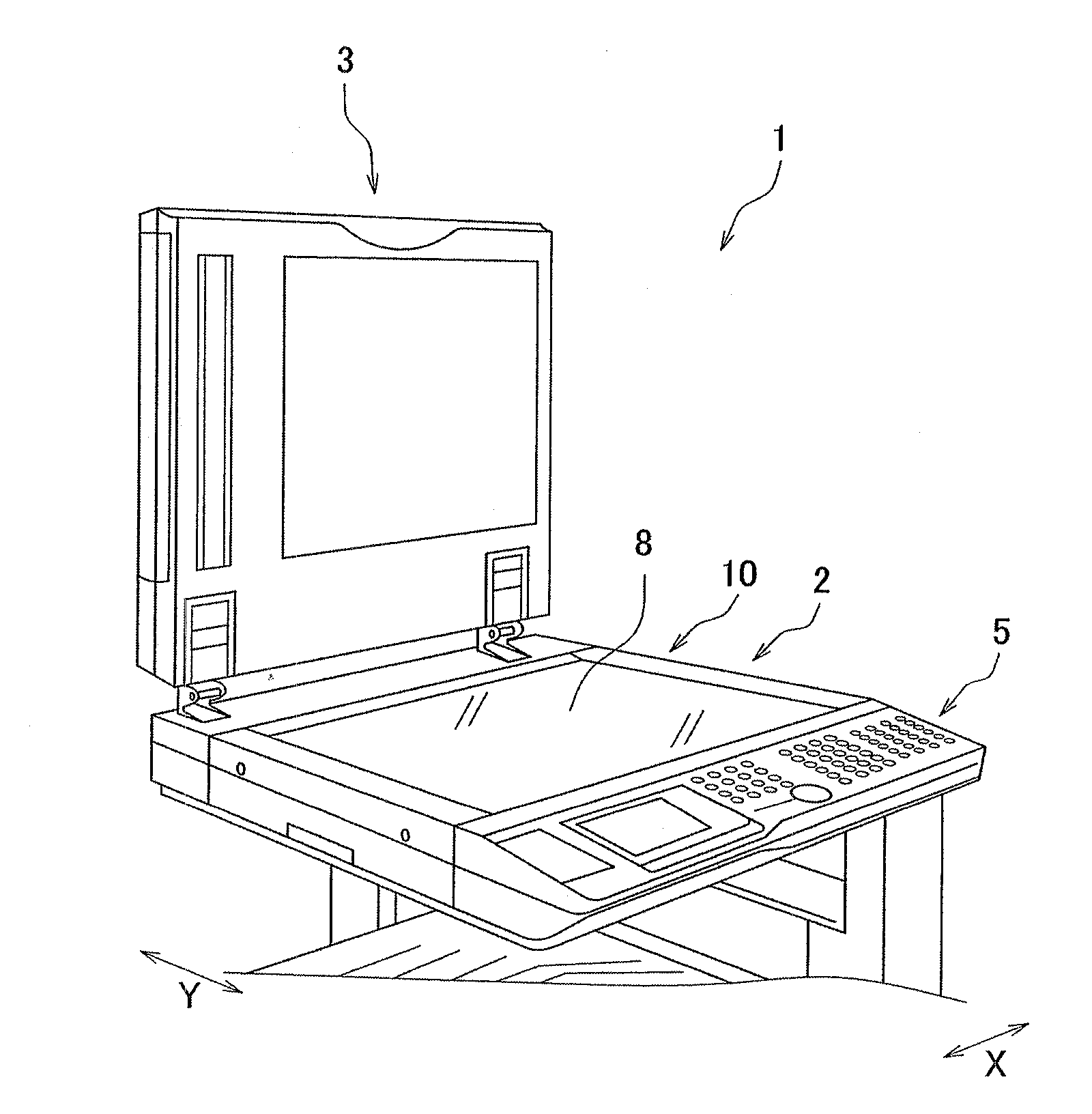 Image scanning device