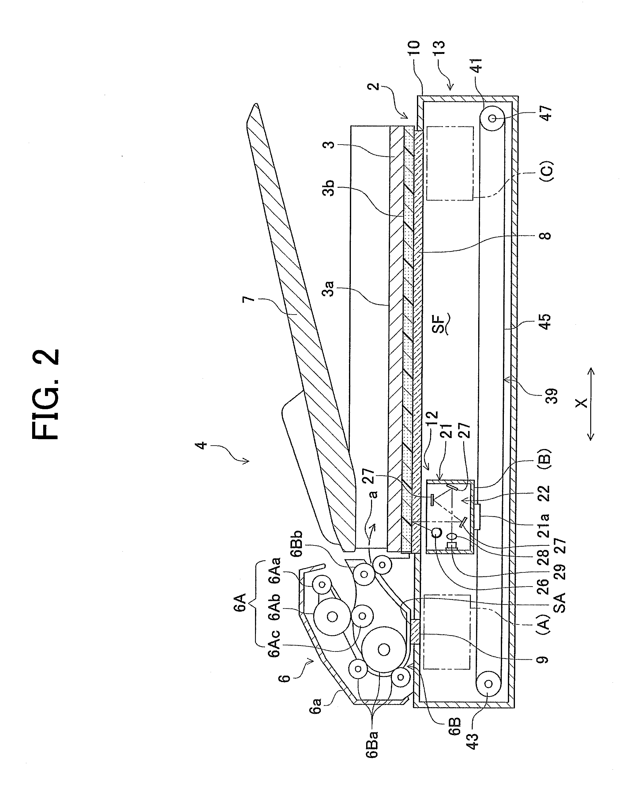 Image scanning device