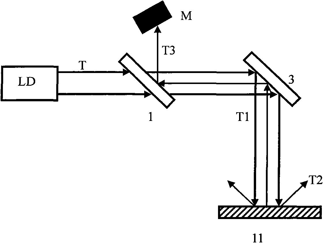 Reflected light damage preventing device for high-power semiconductor laser