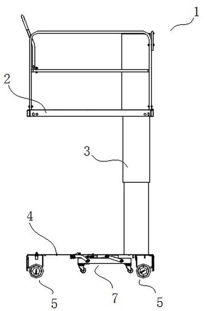 Wheel distance adjusting device and fruit and vegetable picking machine