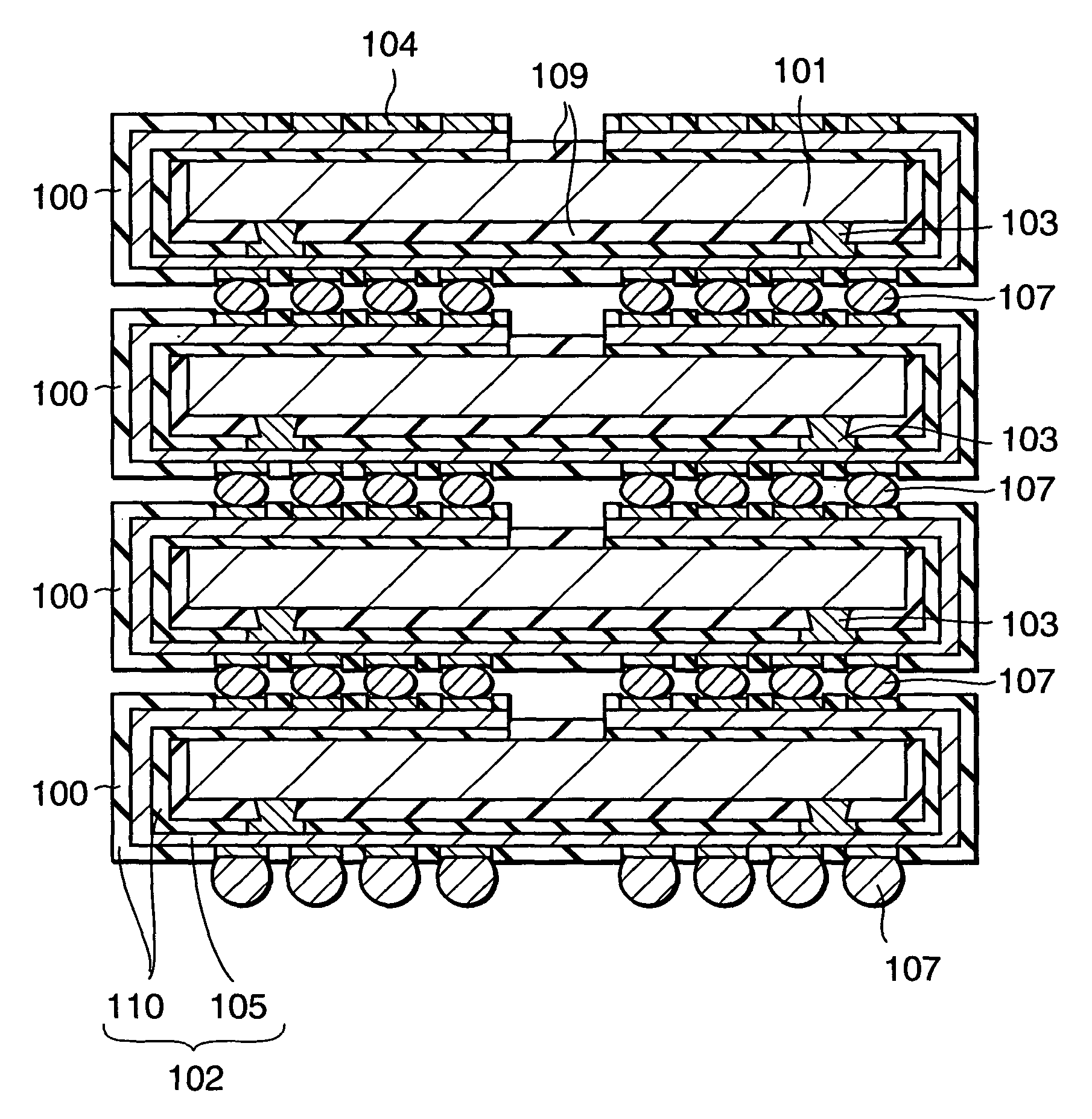 Semiconductor device and method for manufacturing the same, circuit board, electronic apparatus, and semiconductor device manufacturing apparatus