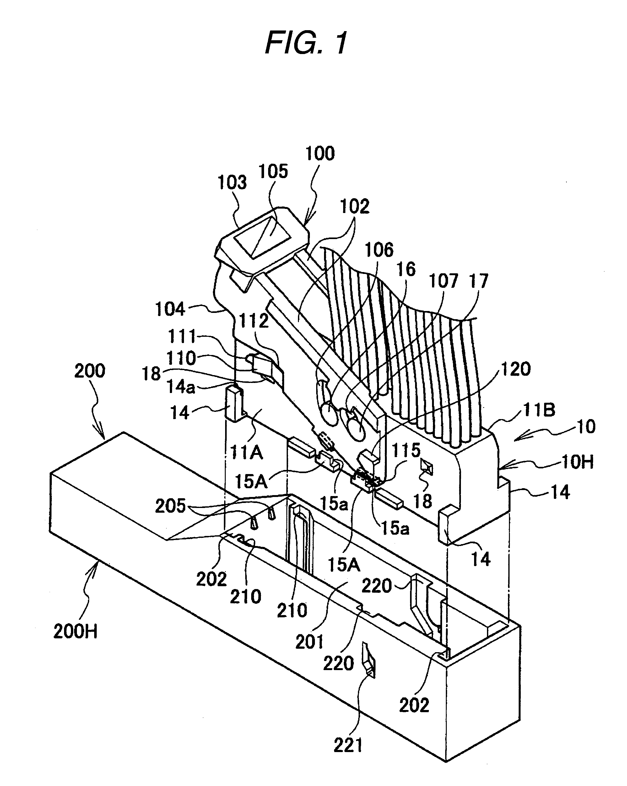 Lever type connector