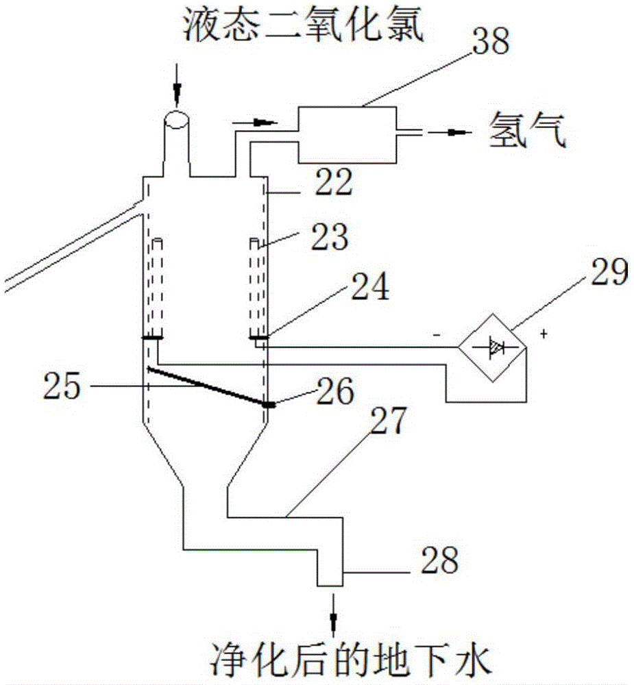 High-voltage electrostatic field groundwater iron and manganese remover