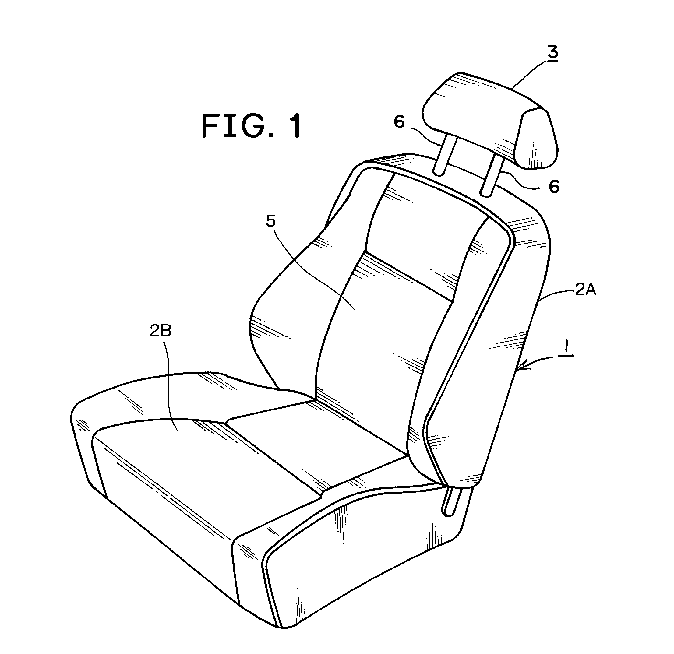 Coupling mechanism for headrest of vehicle seat