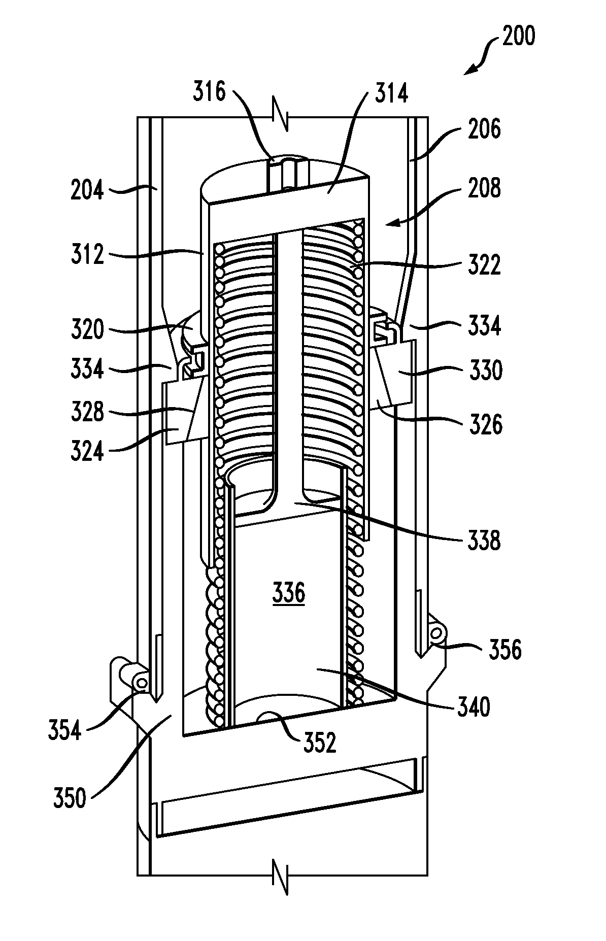 Apparatus comprising a payload ejection mechanism