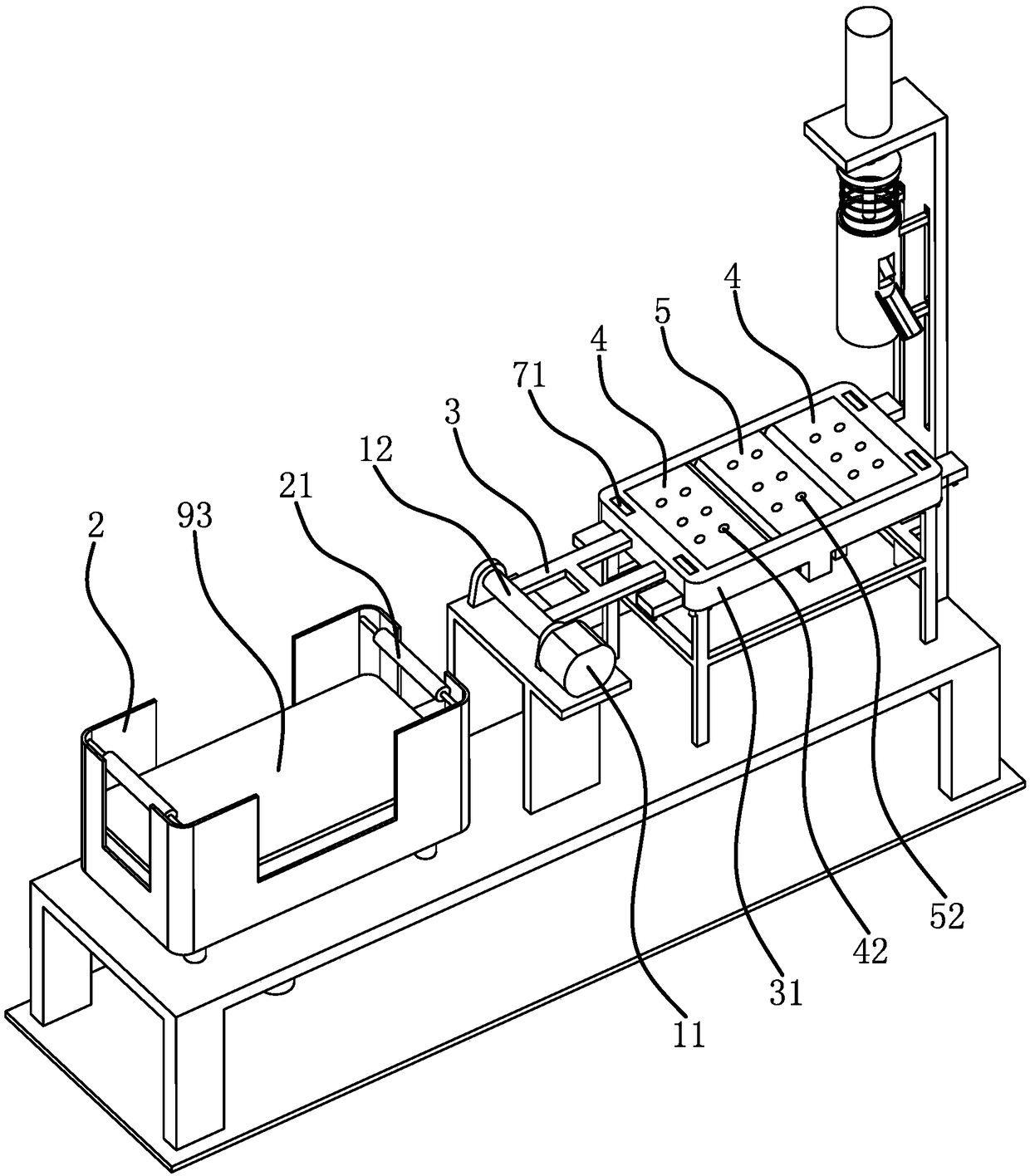 Locating device for flexible sheet