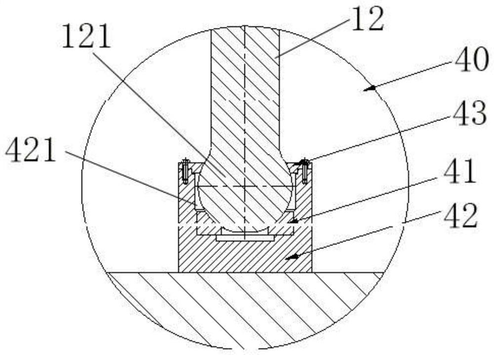 Structure for preventing oil cylinder from unbalance loading