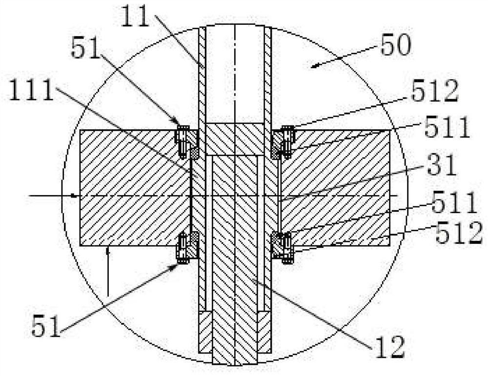 Structure for preventing oil cylinder from unbalance loading