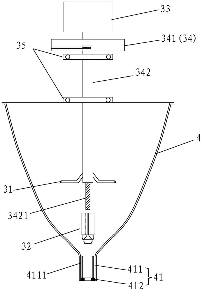 A stirring linkage assembly and a milk dispensing machine