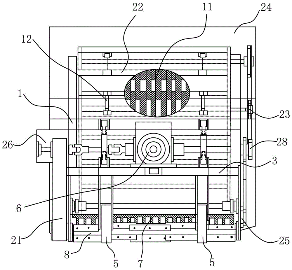 A separation and recovery machine for stubble and residual film