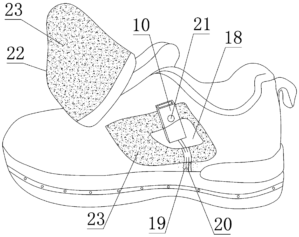 Somatosensory intelligent shoes