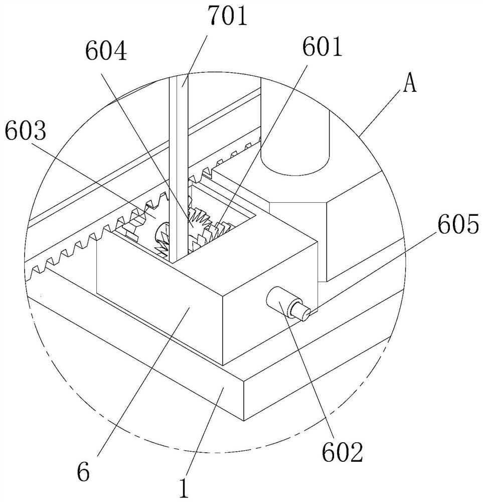 Hardware stamping die