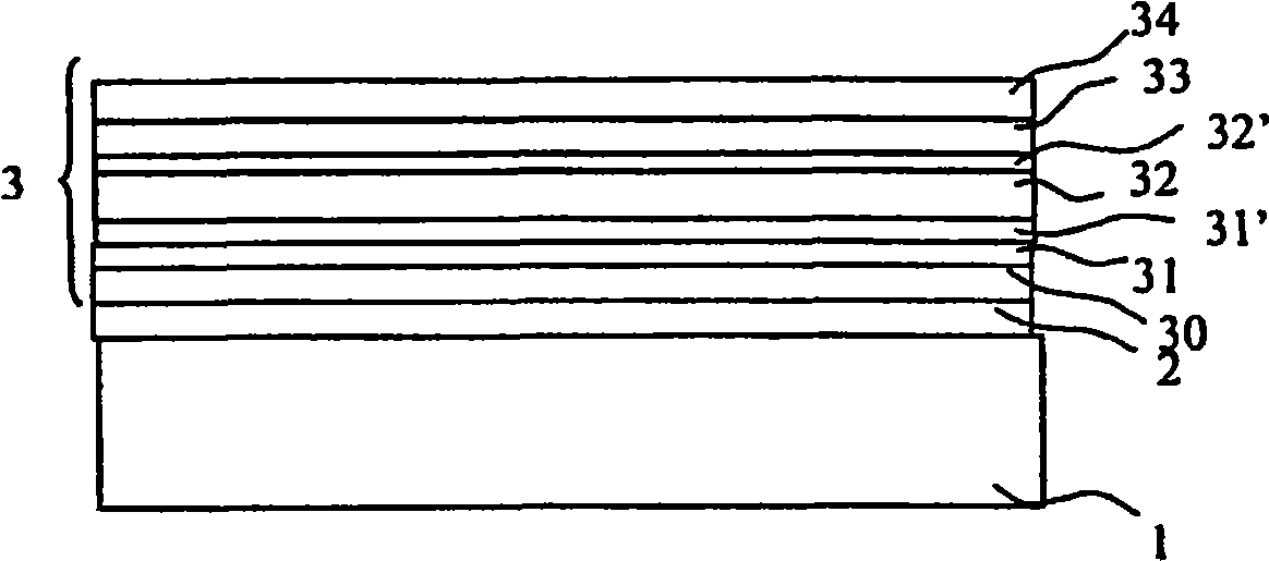 Substrate for an organic light-emitting device, use and process for manufacturing this substrate, and organic light-emitting device