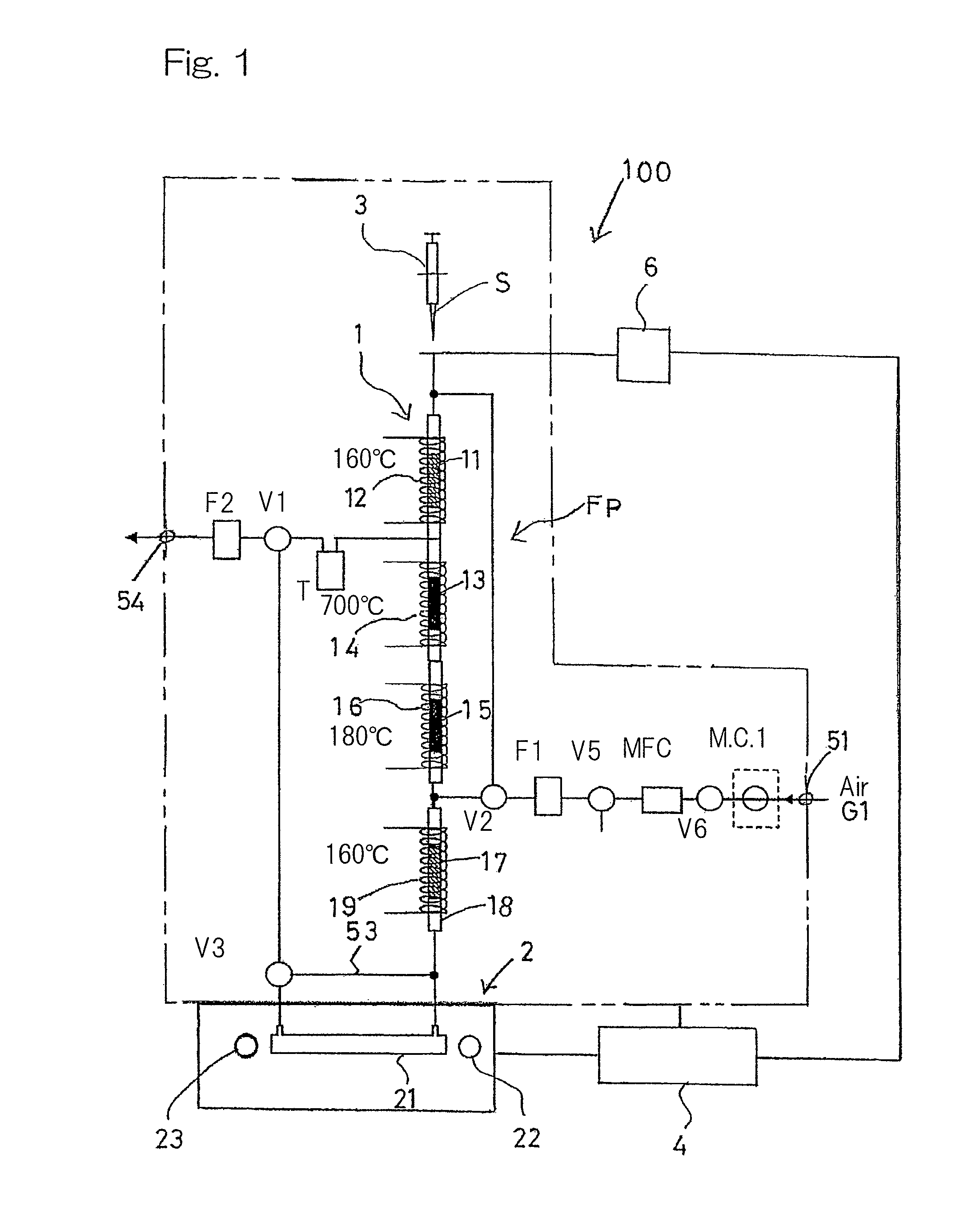 Mercury measuring apparatus for measuring mercury contained in sample composed mainly of hydrocarbon