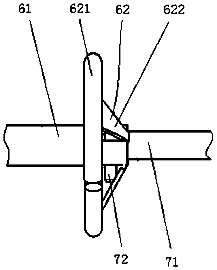 Conical wheel type stepless speed change mechanism