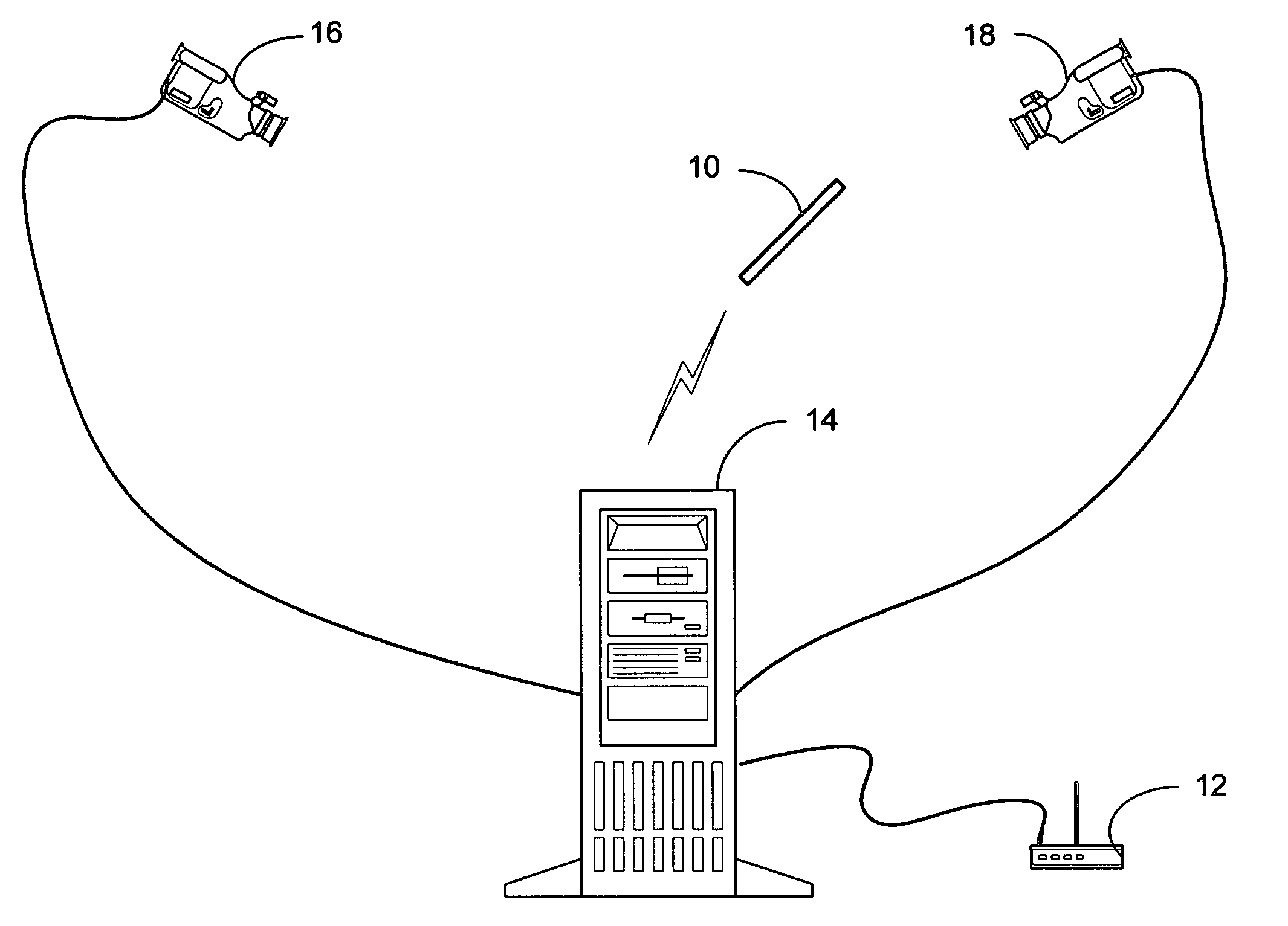 System and process for selecting objects in a ubiquitous computing environment