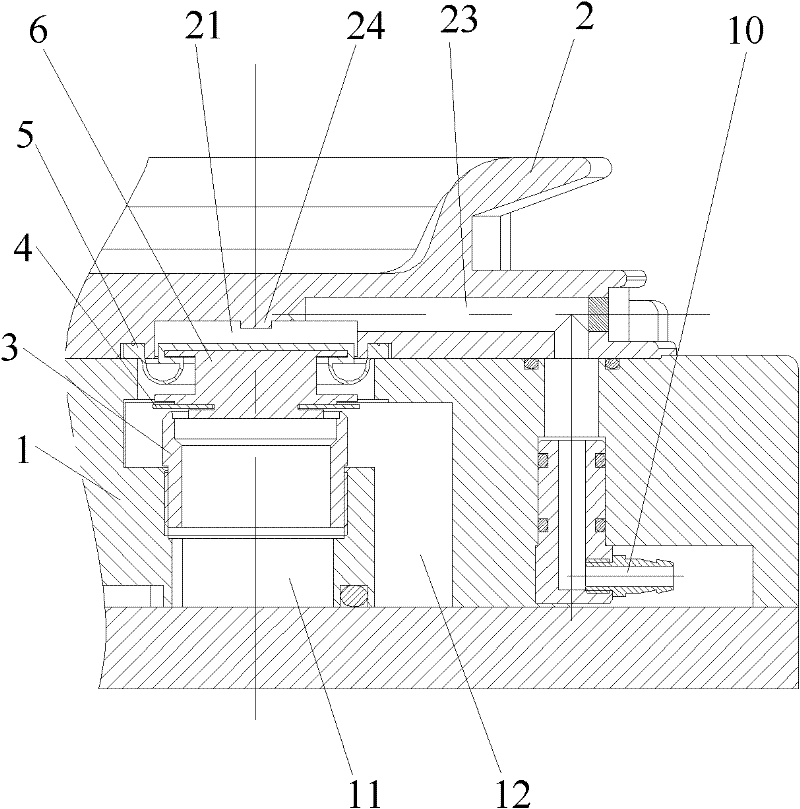 peep valve and anesthesia machine with the peep valve