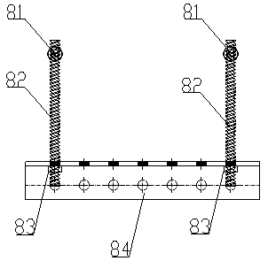 Integrally movable aluminum alloy formwork system and operation method