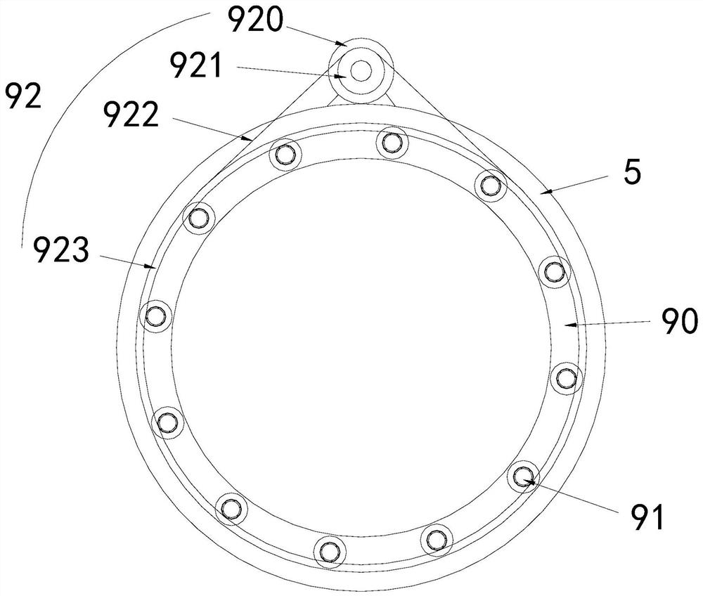 Building engineering construction dust removal device