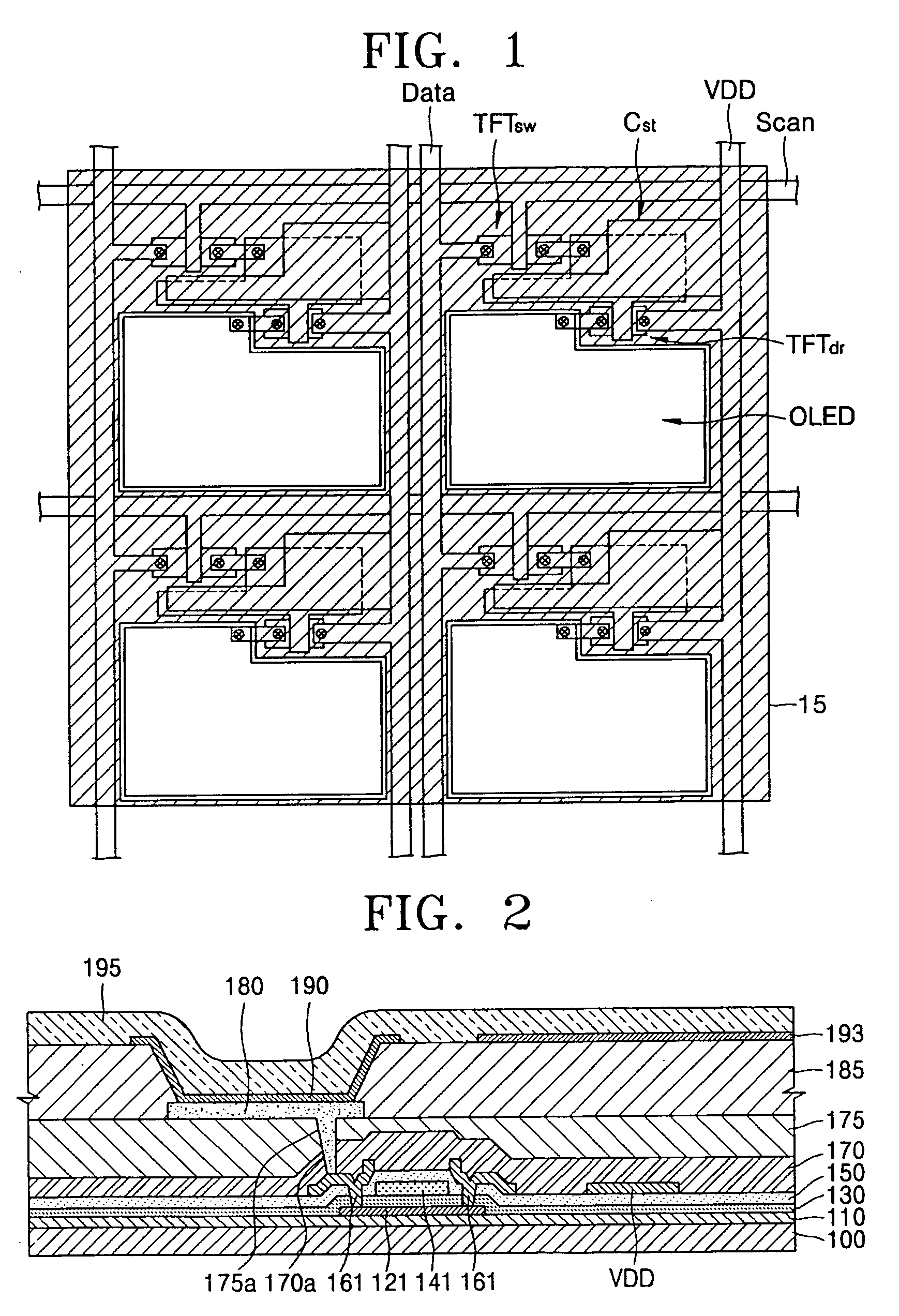 Organic electro-luminescent display device and method of manufacturing the same