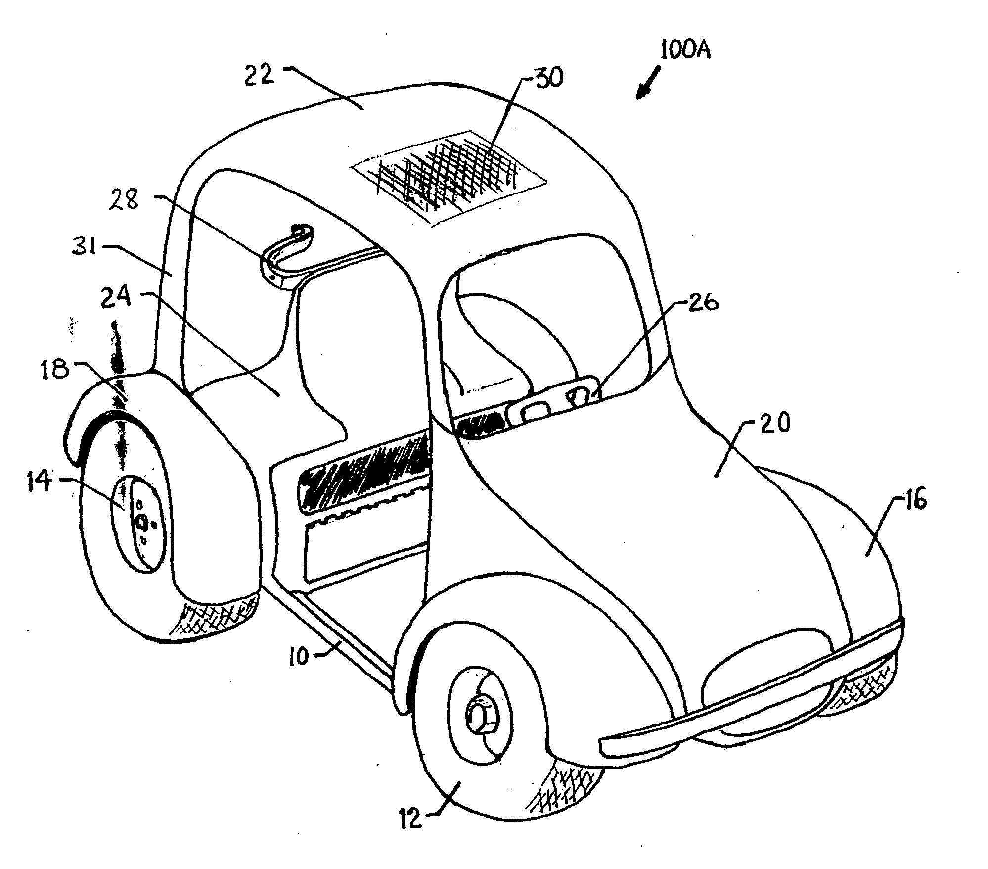 Electric golf cart and utility cart