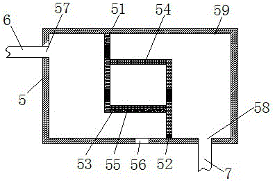 Flower plant irrigation device with purifying effect