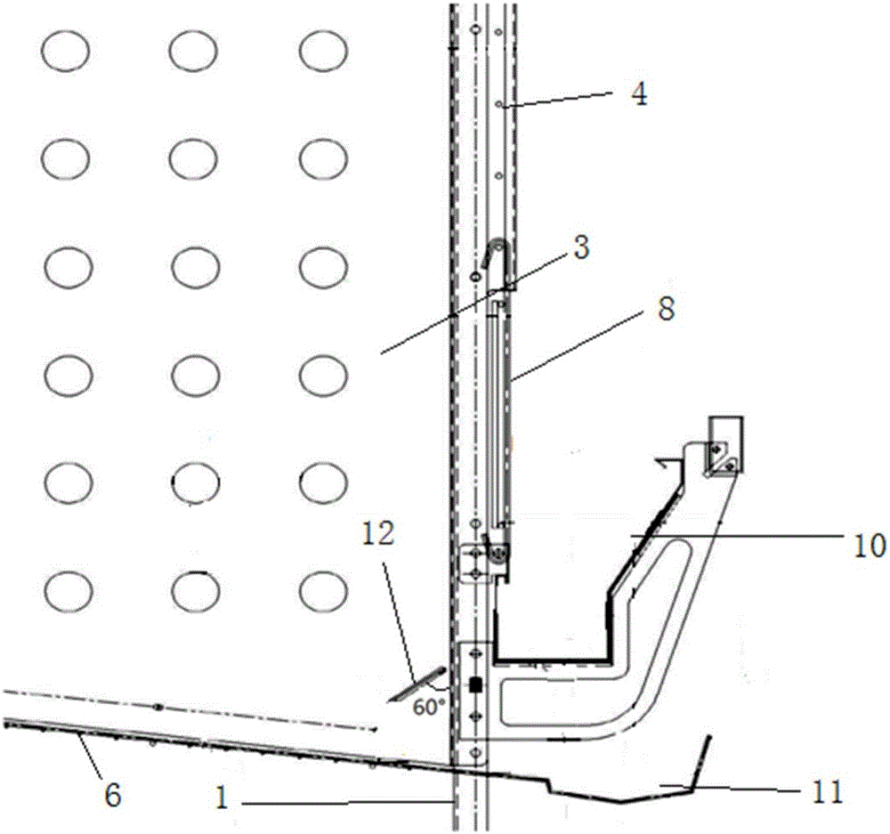 Natural mating cage for yellow-feather broiler breeders