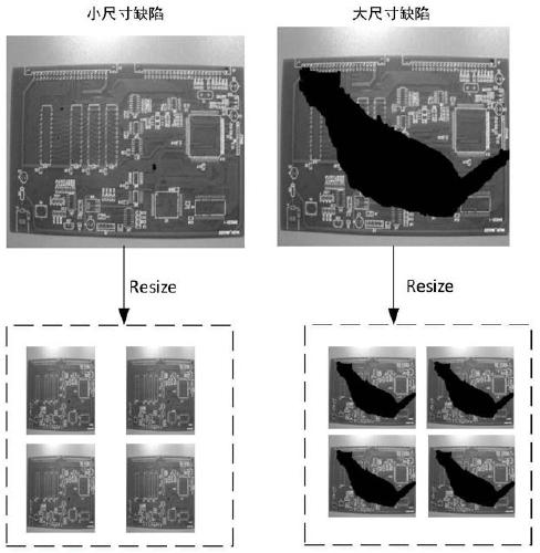 Data enhancement method and system for PCB image defect detection