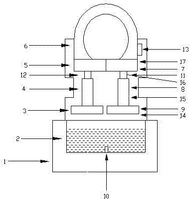 Oscillating diode electroplating machine