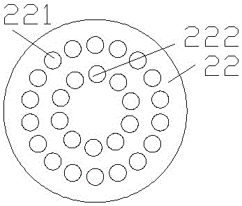 Low-vibration garbage crushing device