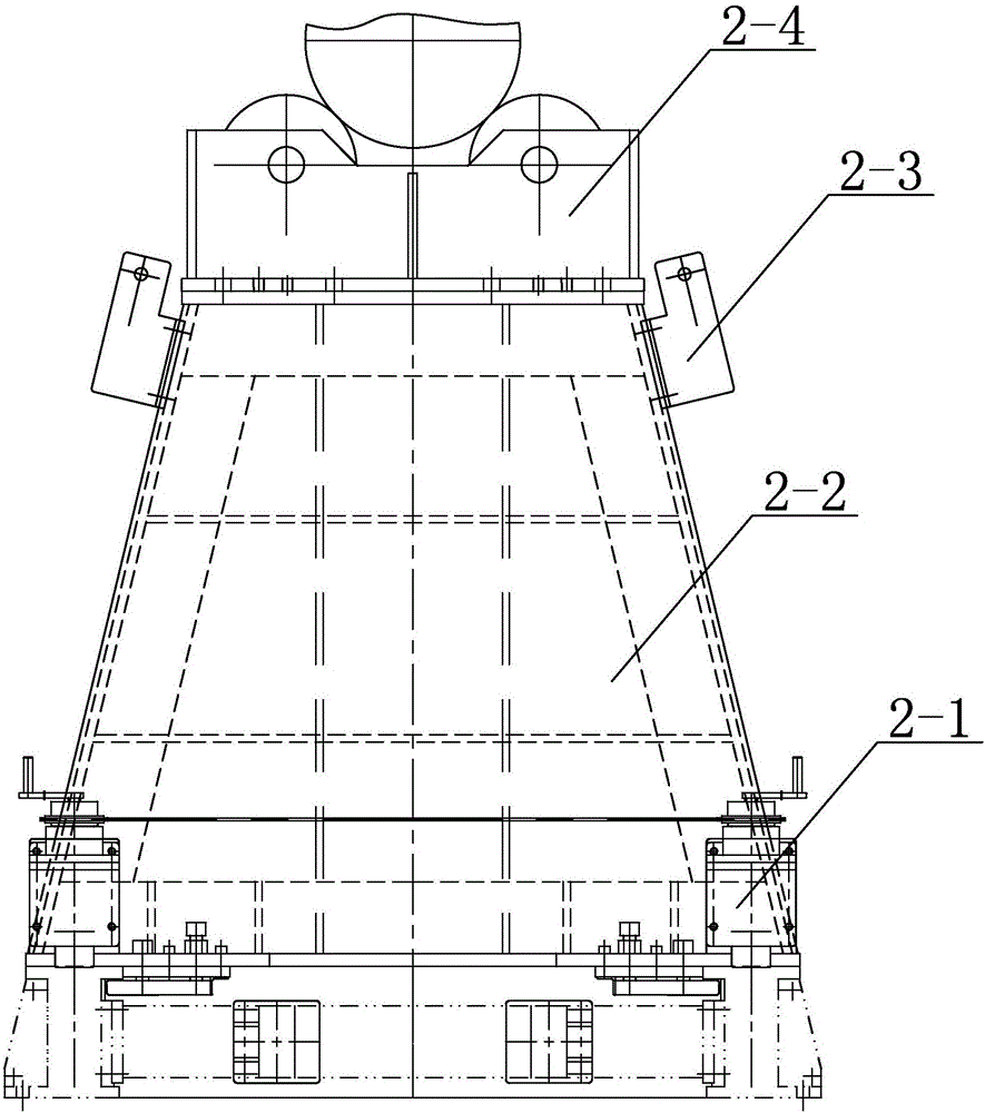 Oversize and precise horizontal winding machine