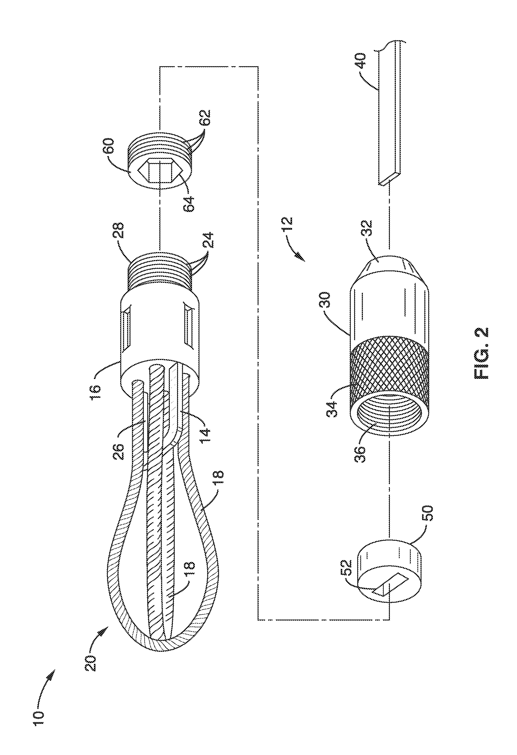 Fish tape leader with quick change coupling