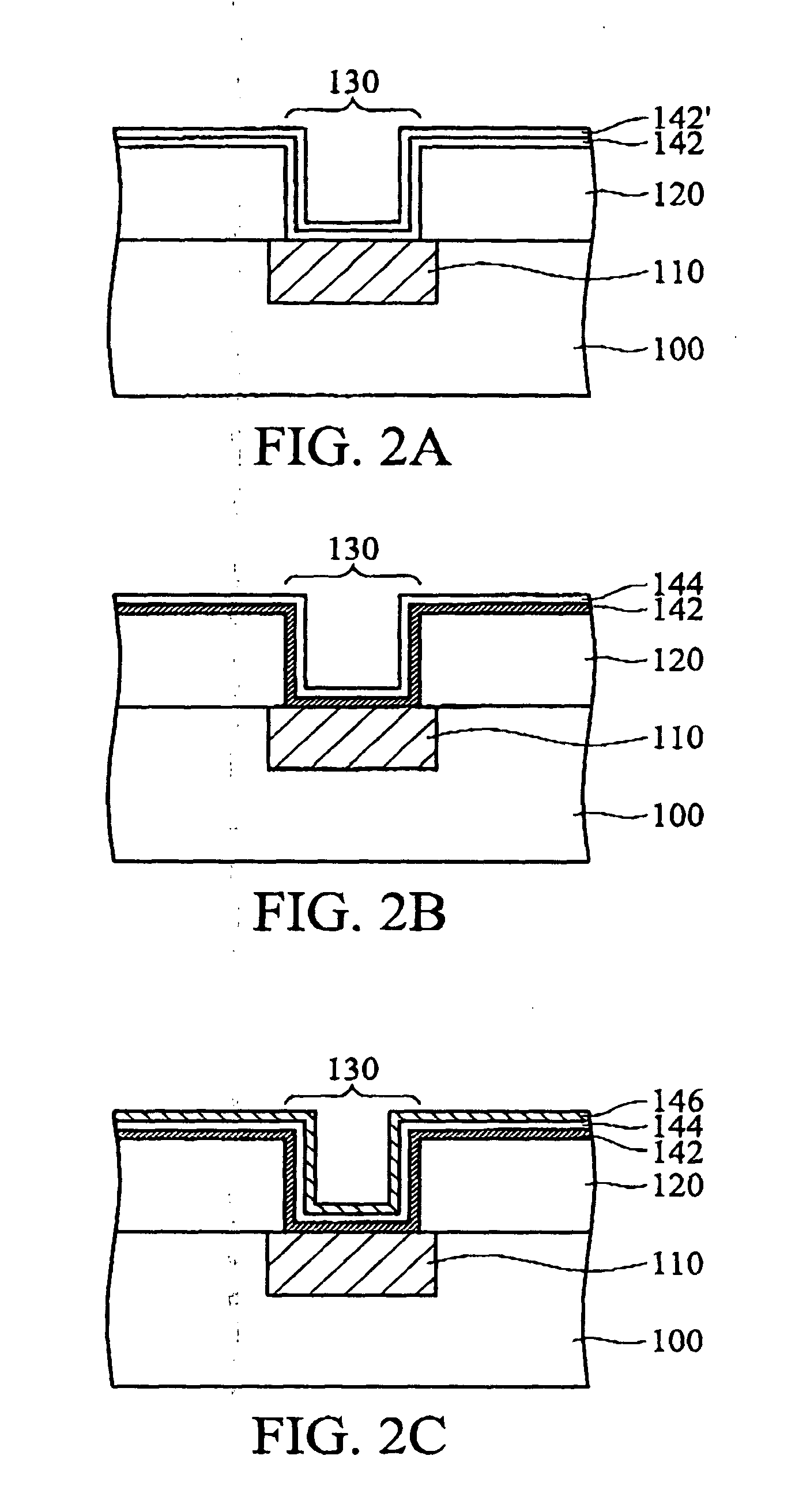 Interconnect with composite barrier layers and method for fabricating the same