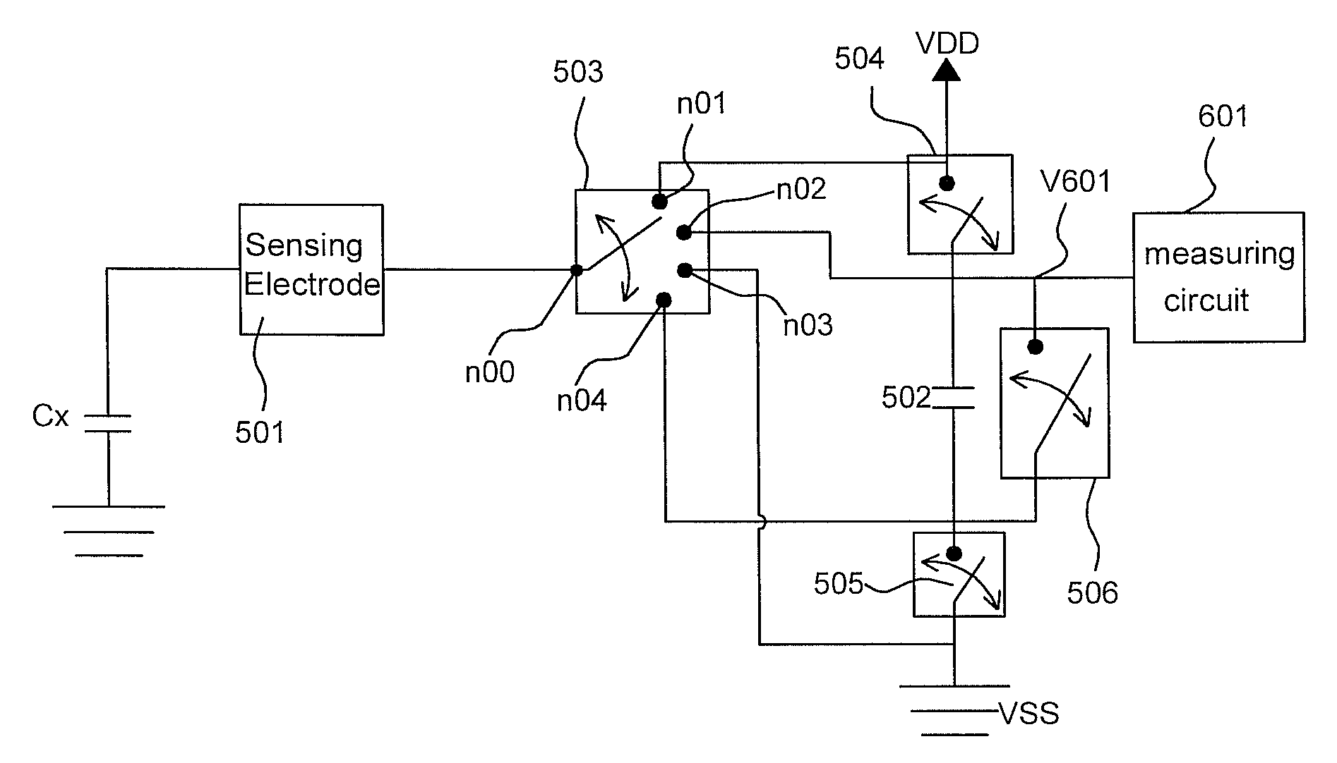 Capacitive sensor