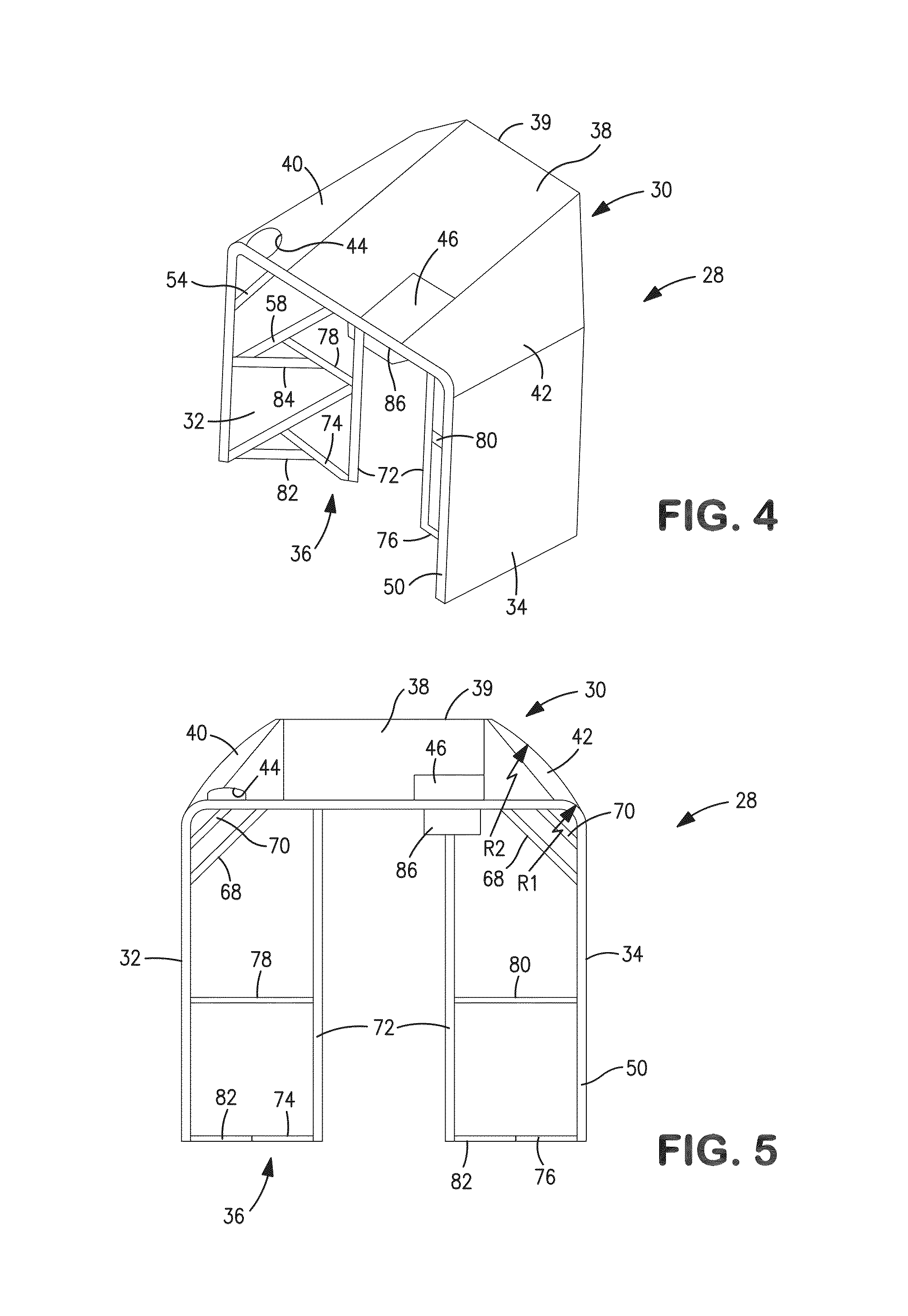 Gap fairing for a tractor-trailer