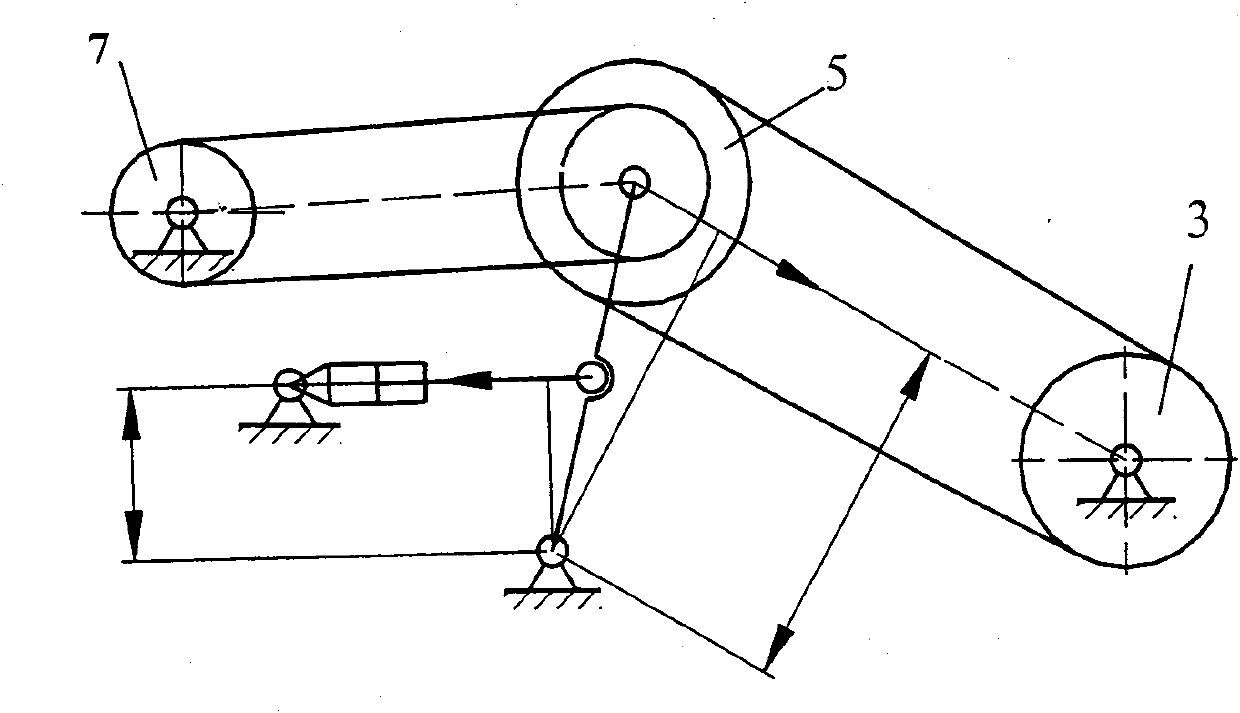 Minitype remote-control chain-type tractor