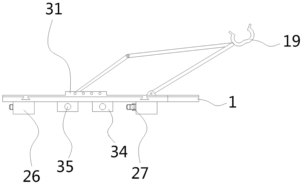 Transmission line iron tower pile wire releasing device and its construction method