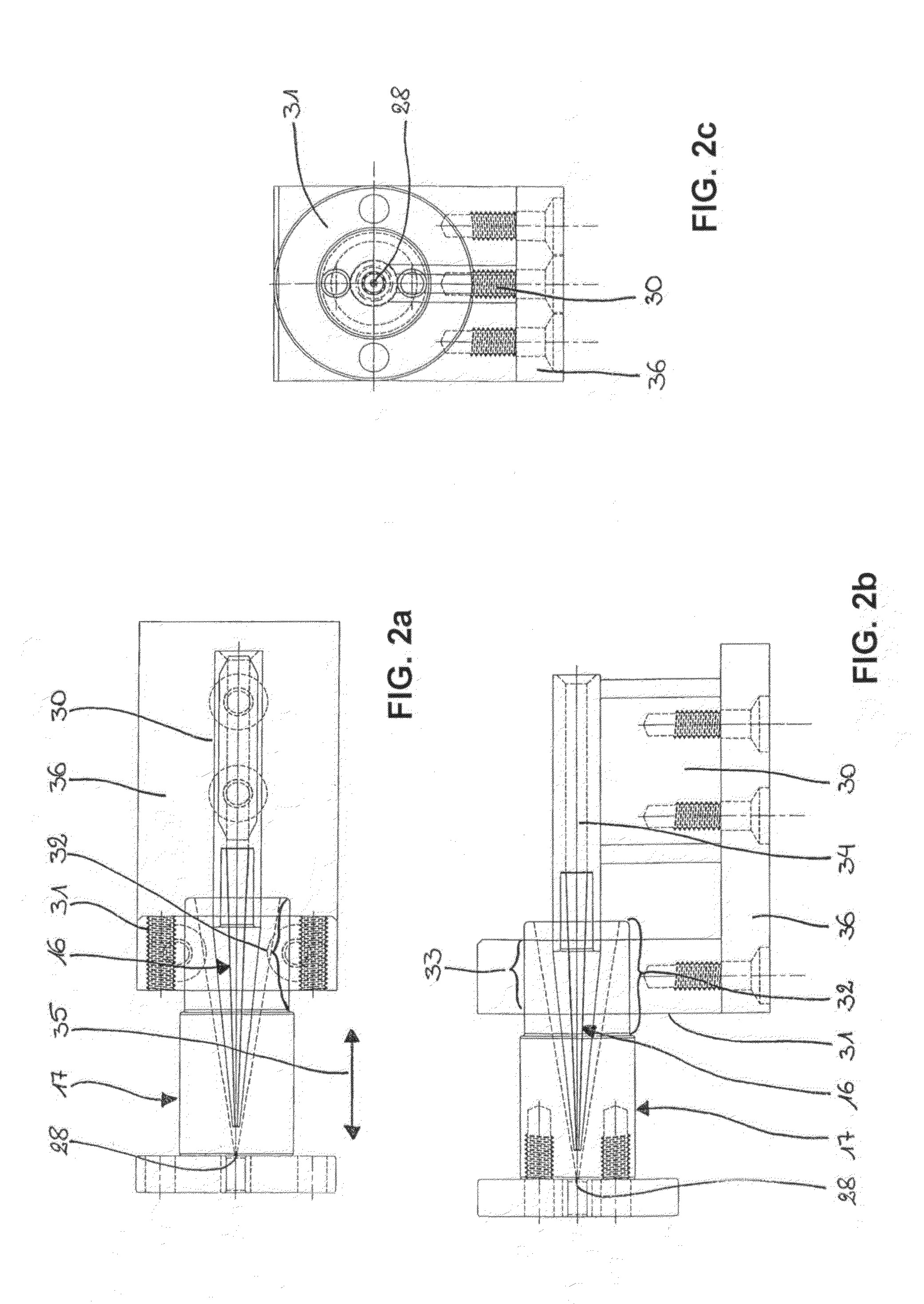 Method and device for producing a thread made from a plurality of individual filaments and monofilament thread produced through the method