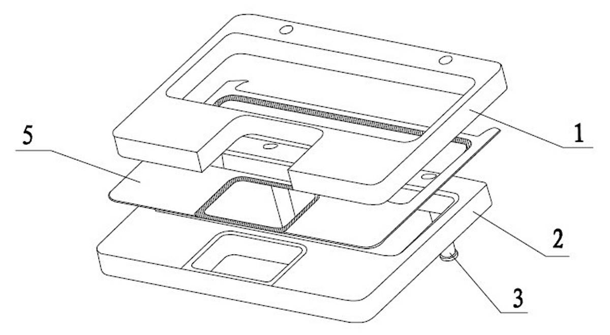 Jig for case sand blasting of electronic product