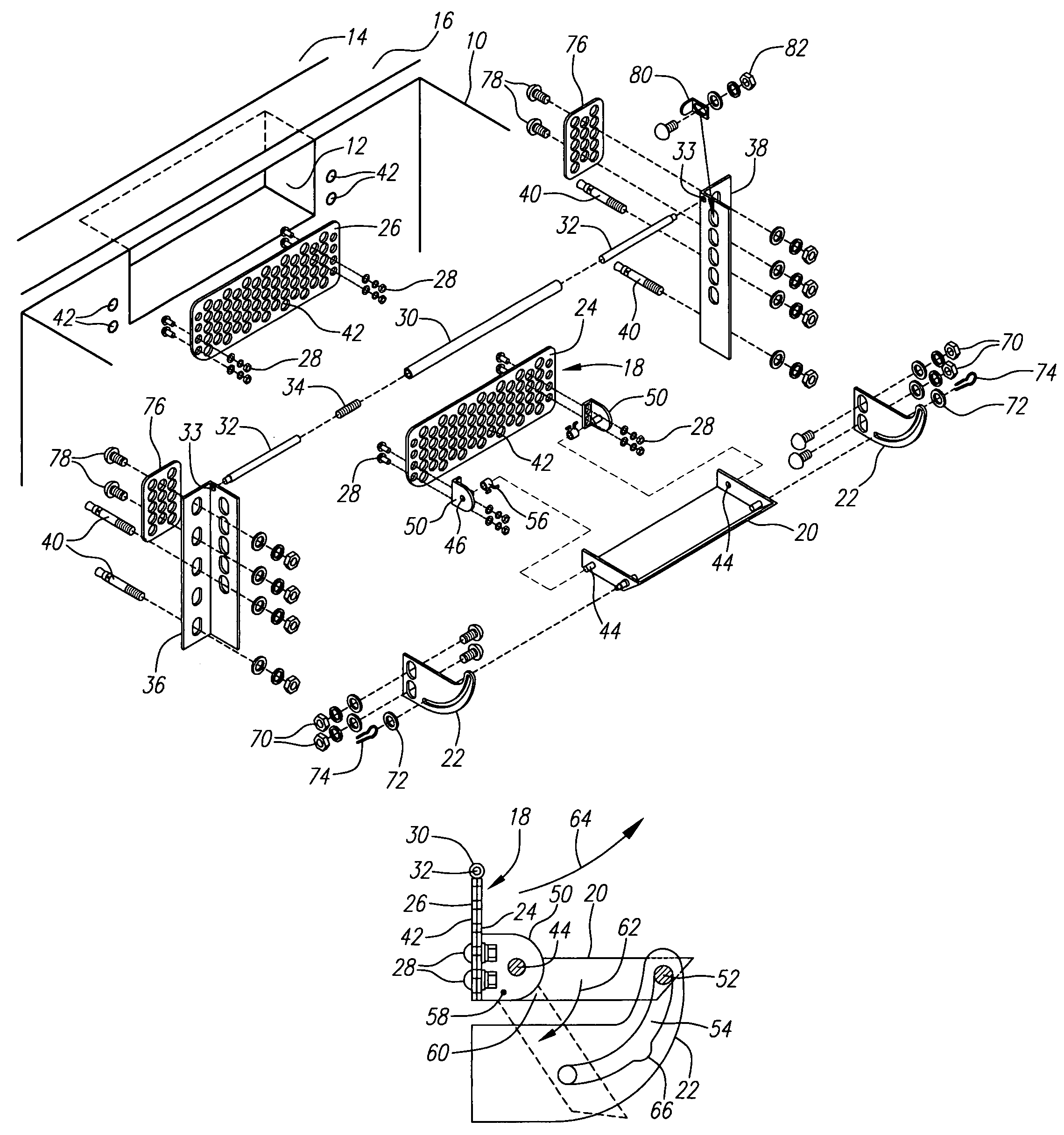 Storm drain basin gate system