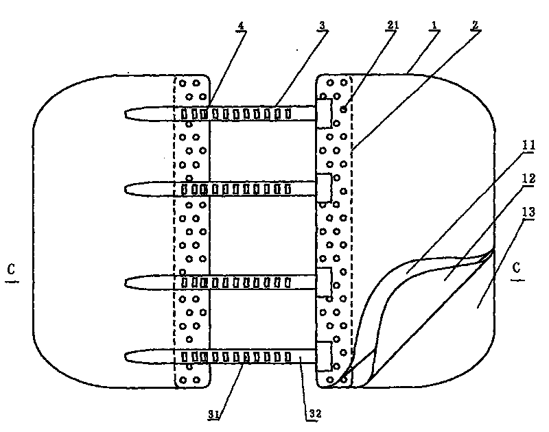 Disposal sterilized operation stitching device