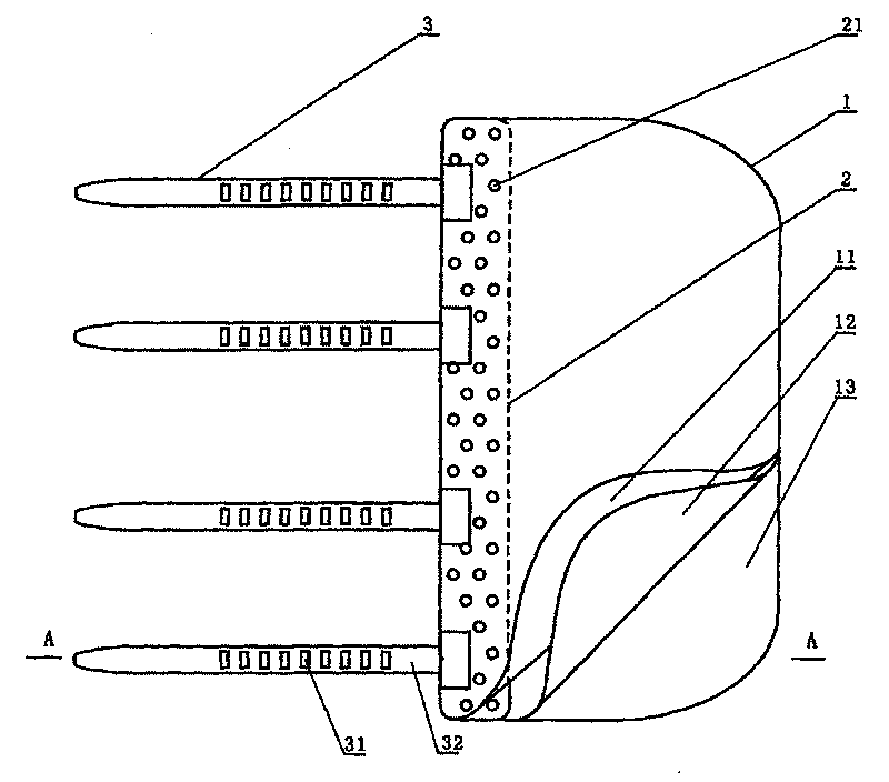 Disposal sterilized operation stitching device